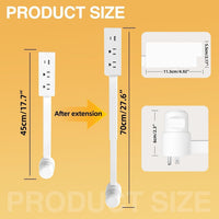 PowerReach 27 Pro Rotating Outlet Extender