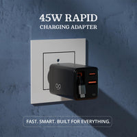 FlexiSnap 45W Multi-Device Fast Charger