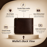 Customize Name & Charm Royal Craft Wallet