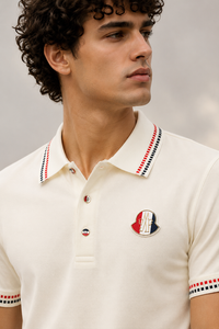 Goamen Prestige Stripe Polo T-Shirt