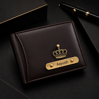 Customize Name & Charm Royal Craft Wallet