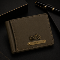 Customize Name & Charm Royal Craft Wallet