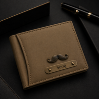 Customize Name & Charm Royal Craft Wallet
