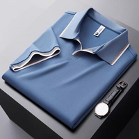 Goamen Premium Contrast Collar Polo T-Shirt